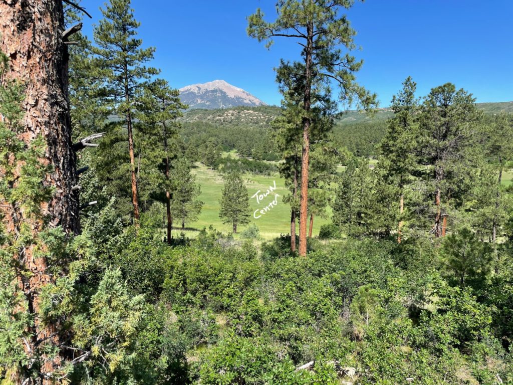 Image of the Spanish Peaks